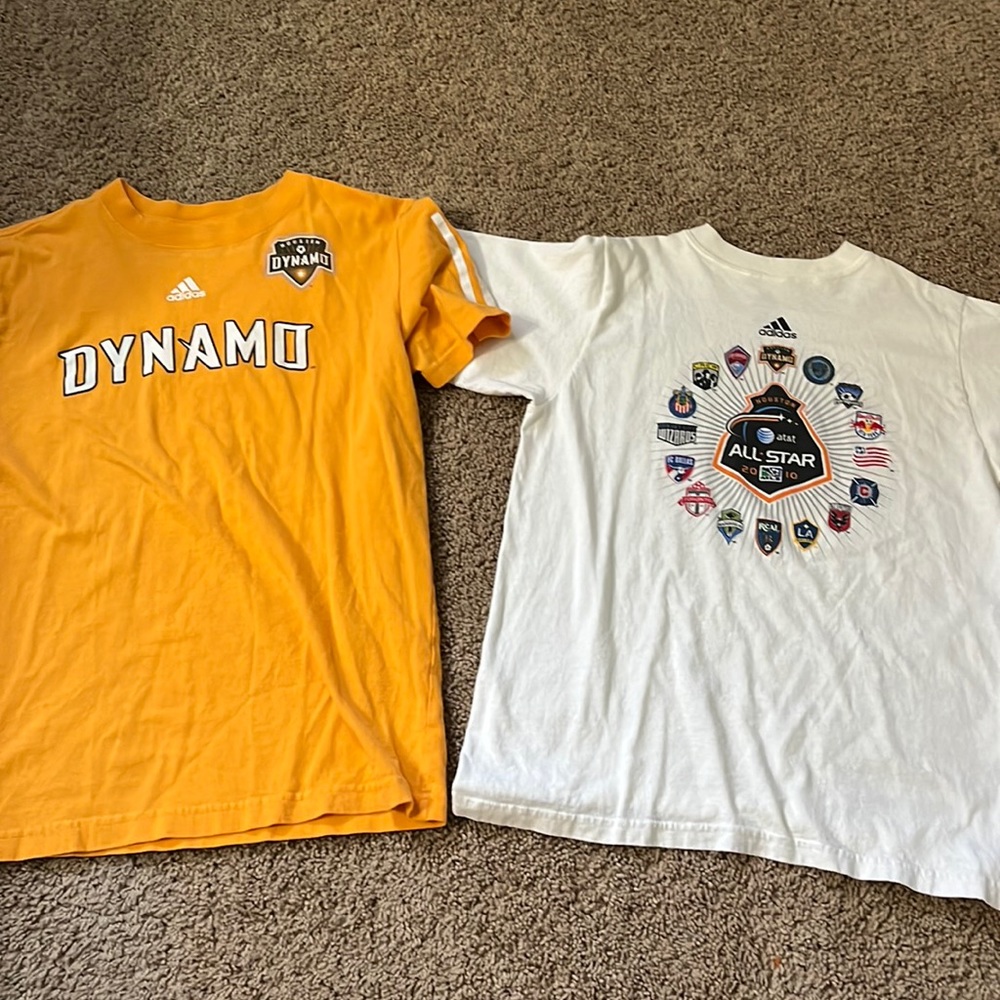 Houston Dynamo 2 youth size T-shirts